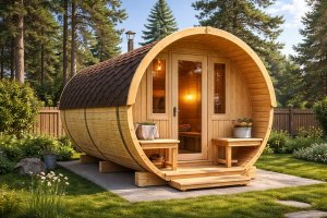 Бани-бочки под ключ: какие бывают проекты, чем они отличаются и что важно знать перед выбором