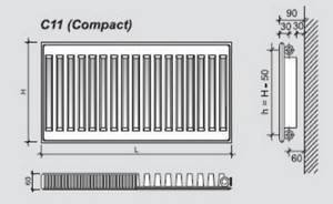 Как устроен радиатор (схема)