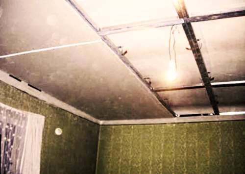 двухуровневый потолок из гипсокартона