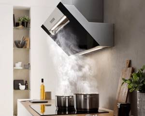 Кухонная вытяжка без отвода очищает воздух в два этапа